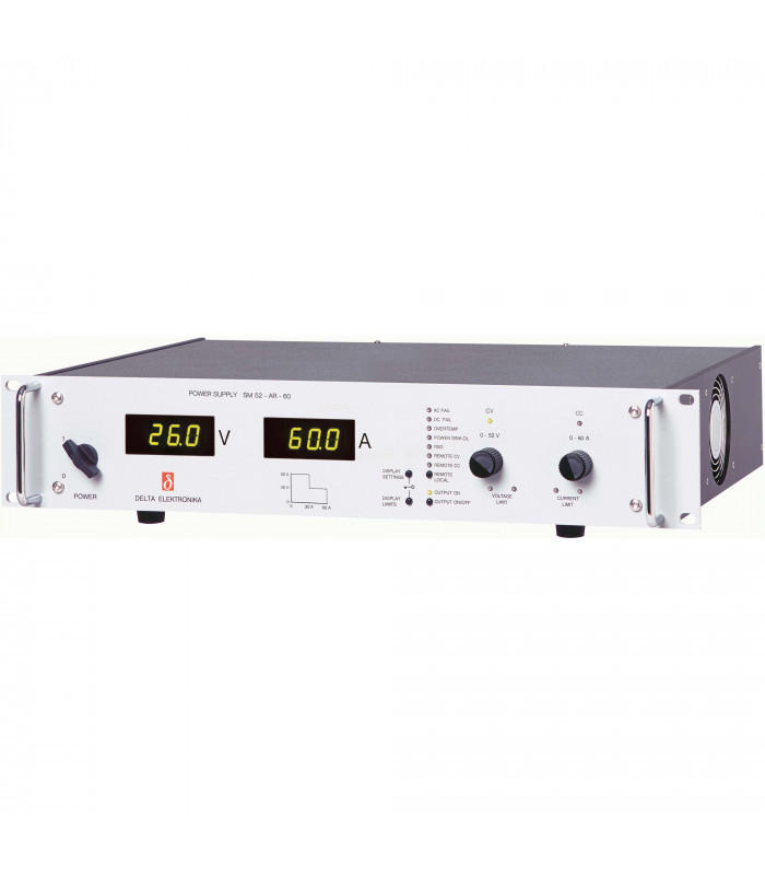 SM 52-AR-60 1500W– Programmable Auto-ranging DC Power Supply